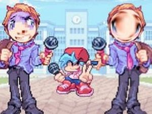 FNF but Funni: Week 6 Rhythm Game - Arcade Game