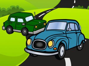 Cartoon Car Jigsaw Puzzle Game - Online Puzzle Game