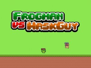Frogman vs Maskguy Online Arcade Game