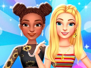 BFF Art Hoe Fashion Makeover Dress Up Game