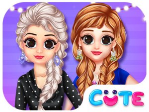 Princess Stripes Vs Dots Fashion Game Dress Up