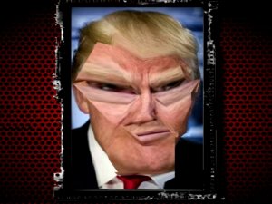 Trump Funny Face Online Arcade Game