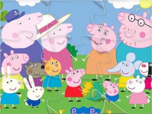 Peppa Pig Jigsaw Puzzle Online Puzzle Game