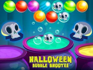 Halloween Bubble Shooter Puzzle Game