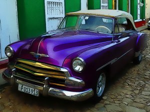 Cuban Vintage Cars Jigsaw Puzzle Game - Puzzle Game