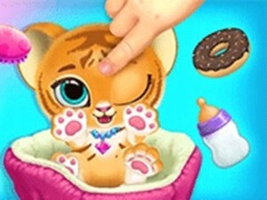Baby Tiger Care: A Day With Baby Tiger Online Game - Animal Care Game
