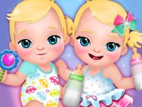 Twin Baby Care Family Game