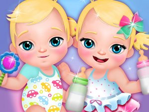 My New Baby Twins Online Baby Care Game
