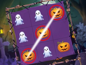 Halloween Tic Tac Toe Puzzle