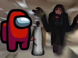 Backrooms Among Us Rolling Giant Online Arcade Game