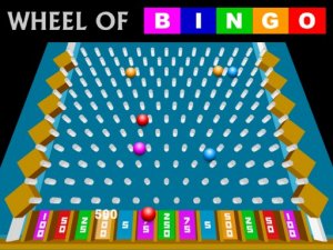 Wheel of Bingo Online Arcade Game