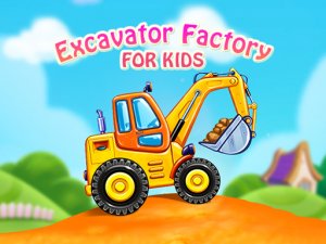 Excavator Factory For Kids - Construction Game for Kids