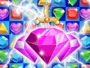 Sword And Jewel Puzzle Game - Match 3 Puzzle
