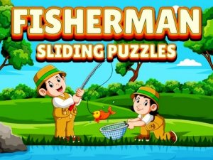 Fisherman Sliding Puzzles Online Game - Puzzle Game