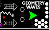 Geometry Waves - Neon Reflex Challenge