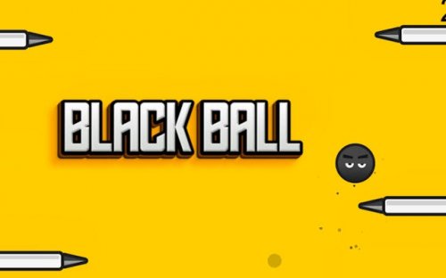 Falling Black Ball: Jump Arcade