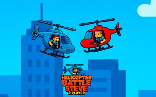 Helicopter Battle Steve 2 Player - Duel Game