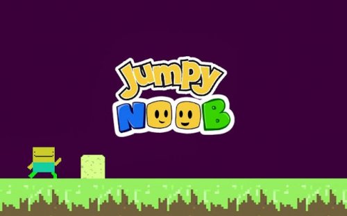 Jumpy Noob - Cactus Jump Adventure