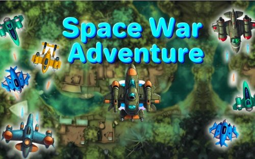 Space War Adventure: Galactic Starfighter Battle
