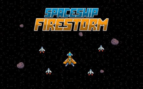 Spaceship Firestorm: Laser Arcade Precision Fighter
