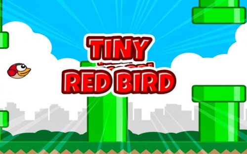 Tiny Red Bird - Endless Flyer Game