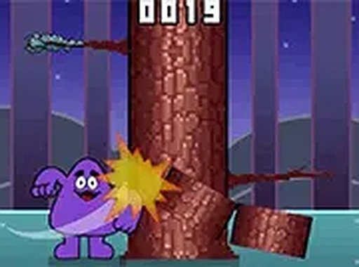 Grimace Wood Cutter Reflex Arcade