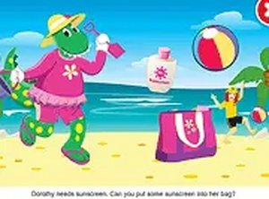 Sun Safe Dino Beach Prep